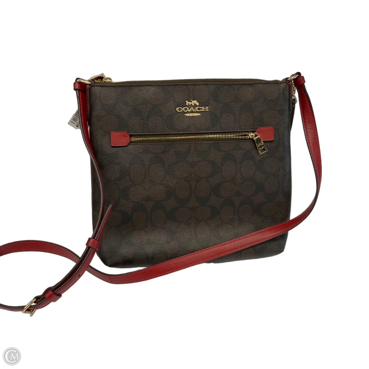 Crossbody Designer By Coach, Size: Small