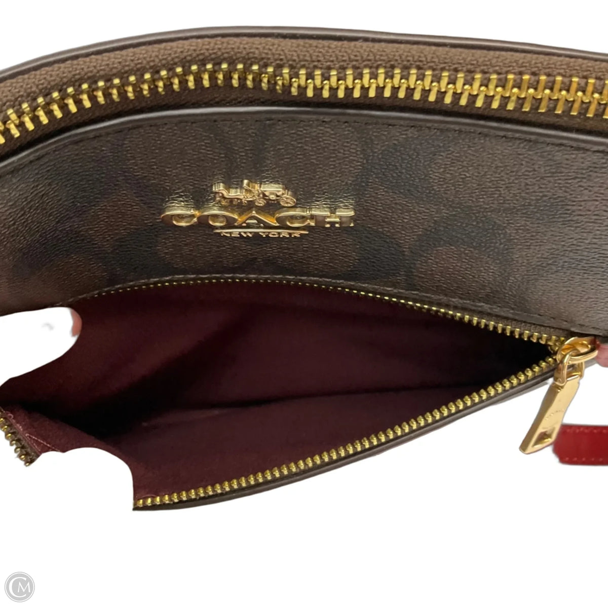 Crossbody Designer By Coach, Size: Small