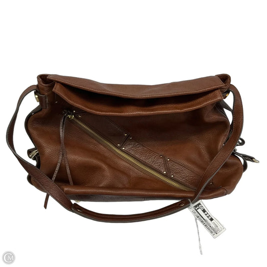 Handbag Leather By Hayden Harnett, Size: Medium