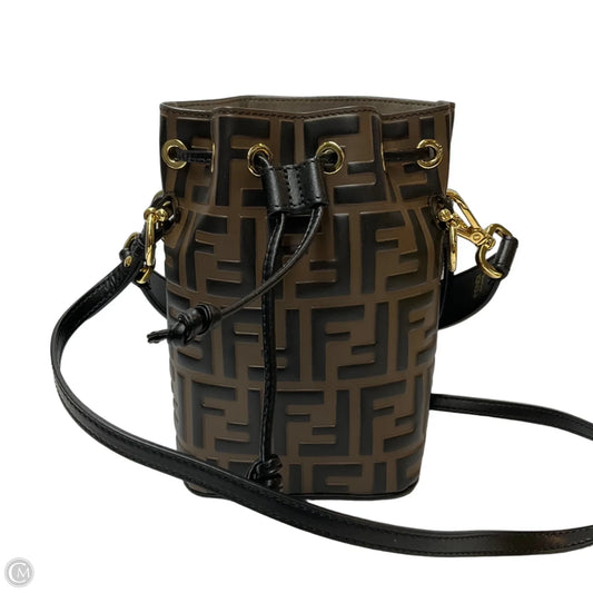 Crossbody Luxury Designer By Fendi, Size: Small