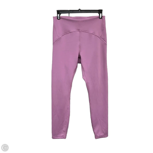 Athletic Leggings By Lululemon In Purple, Size: 8