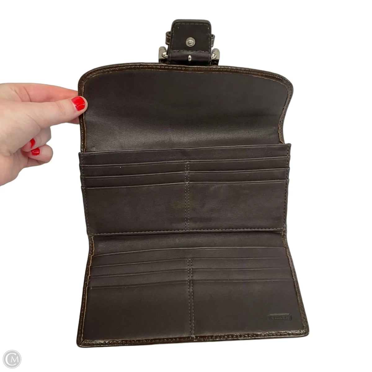Wallet Designer By Coach, Size: Large
