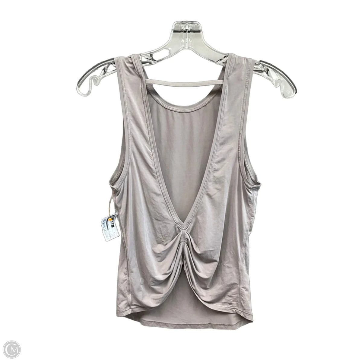 Athletic Tank Top By Lululemon In Grey, Size: 4