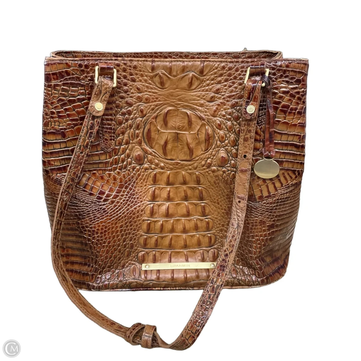 Handbag Designer By Brahmin, Size: Medium