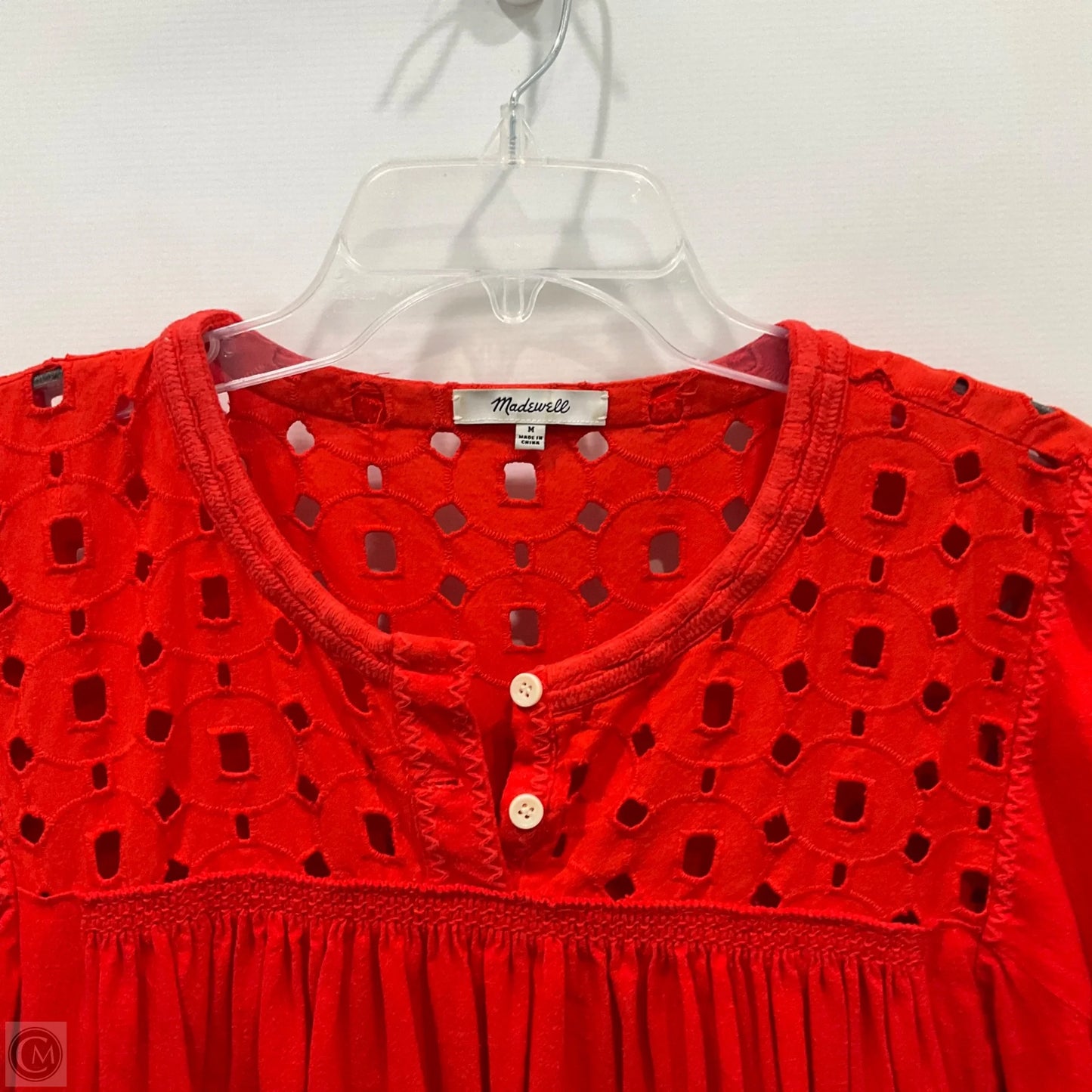 Dress Casual Short By Madewell In Red, Size: M