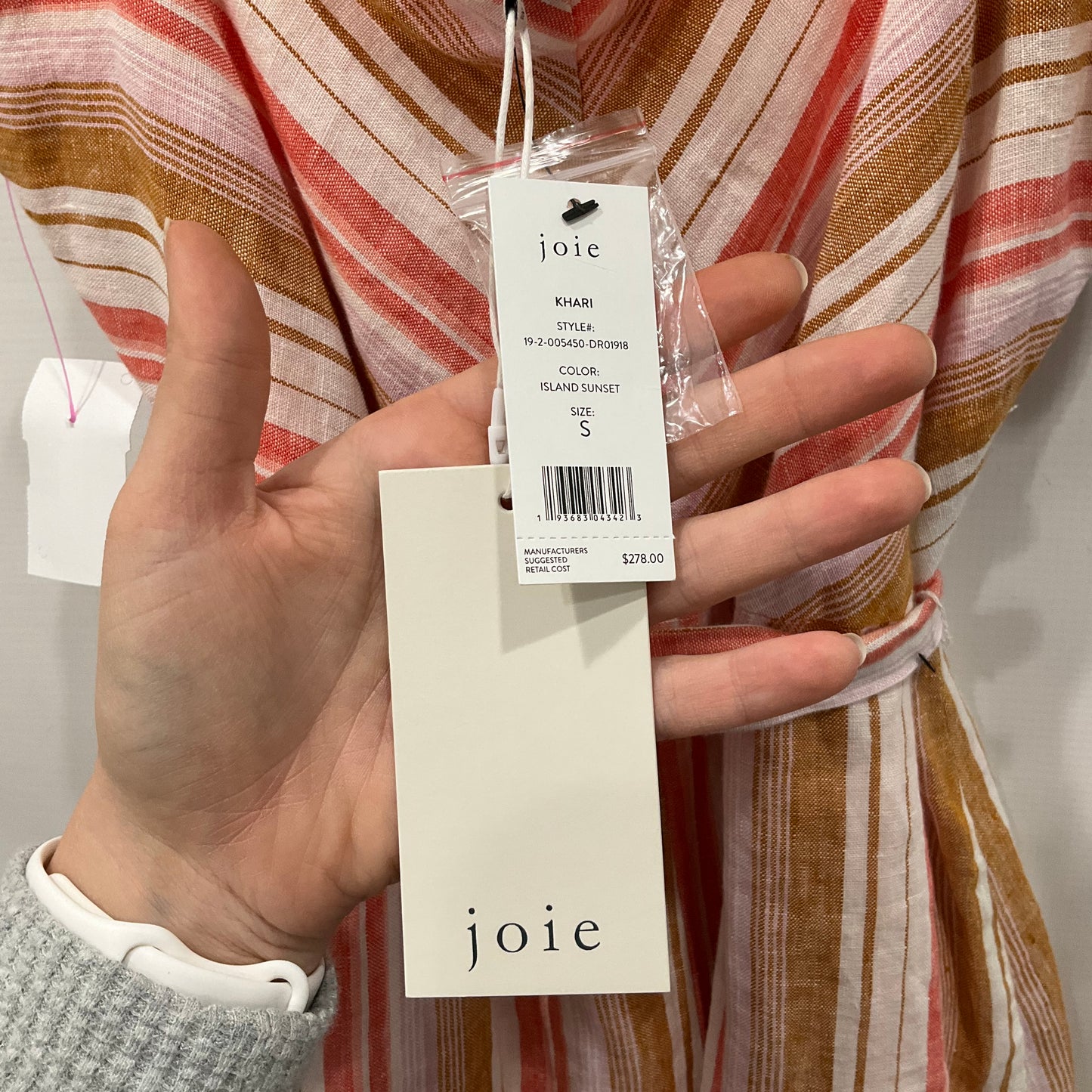 Dress Casual Midi By Joie  Size: S