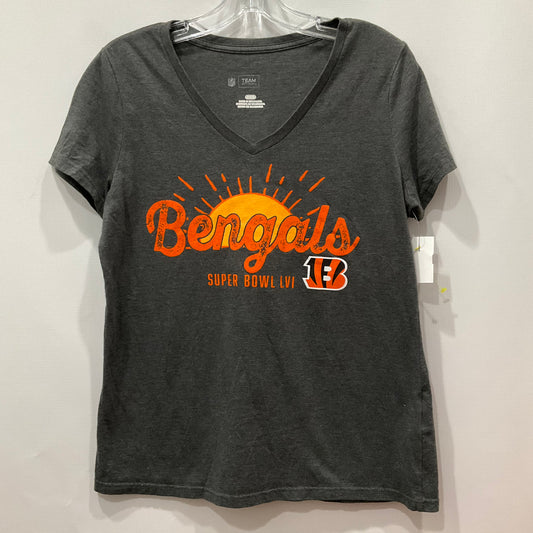 Grey Top Short Sleeve Nfl, Size M