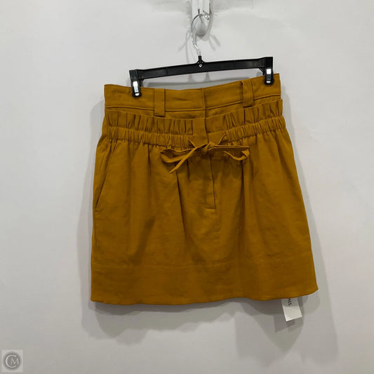 Skirt Mini & Short By Alc In Yellow, Size: 6