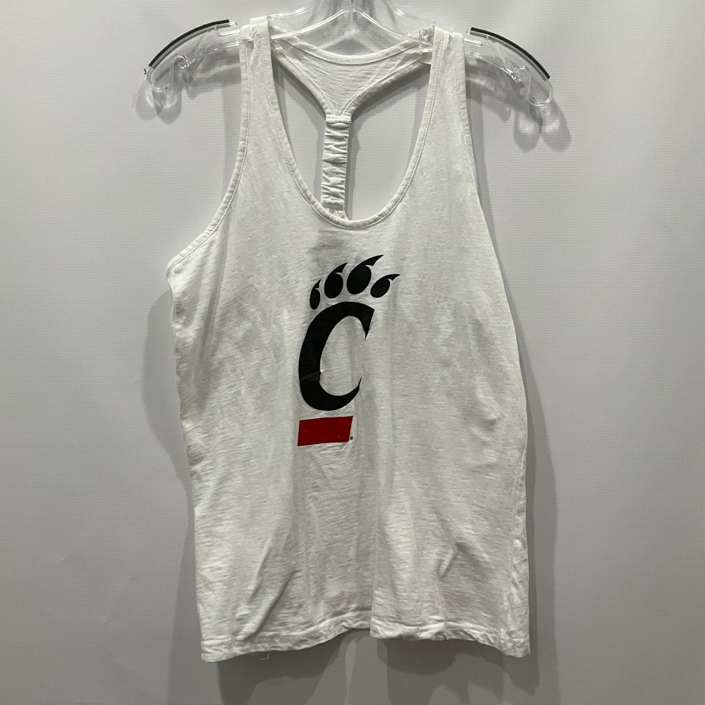 White Athletic Tank Top Royce Apparel, Size M