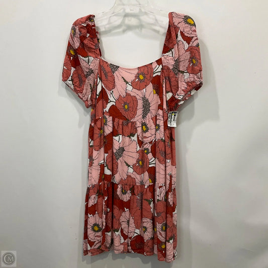Dress Casual Short By Loft In Floral Print, Size: 6