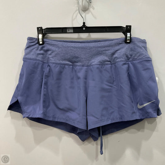 Athletic Shorts By Nike Apparel In Purple, Size: M