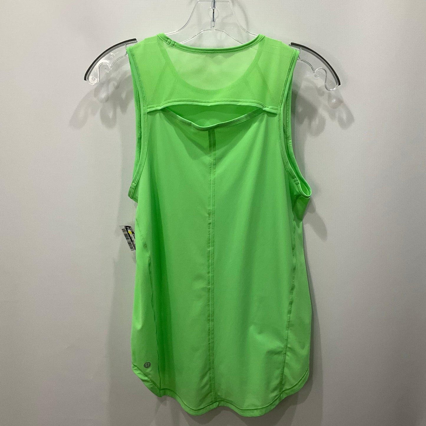 Athletic Tank Top By Lululemon In Green, Size: 4