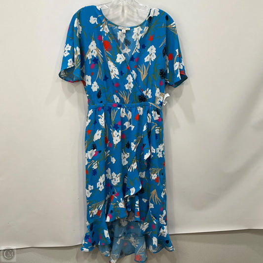 Dress Casual Maxi By J. Crew In Blue, Size: S