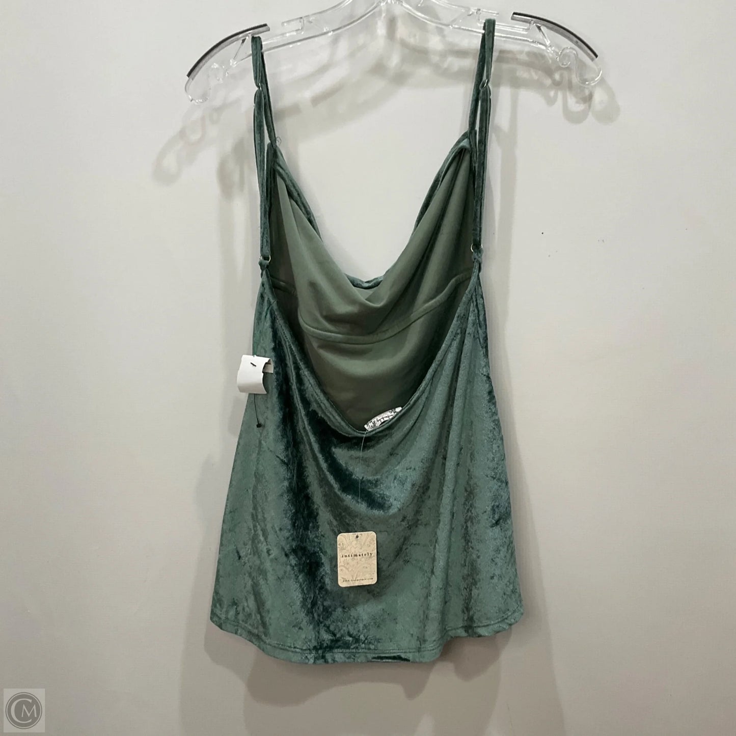 Top Sleeveless By Free People In Green, Size: M