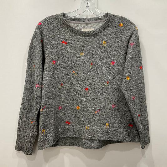 Sweatshirt Crewneck By Lou And Grey In Grey, Size: Xs