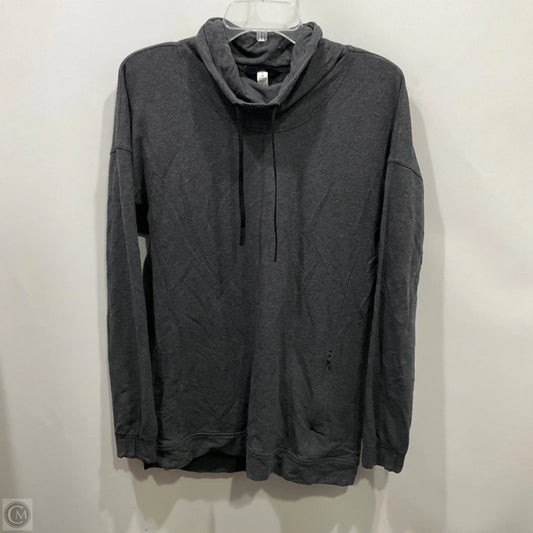 Sweatshirt Collar By Lululemon In Grey, Size: 6
