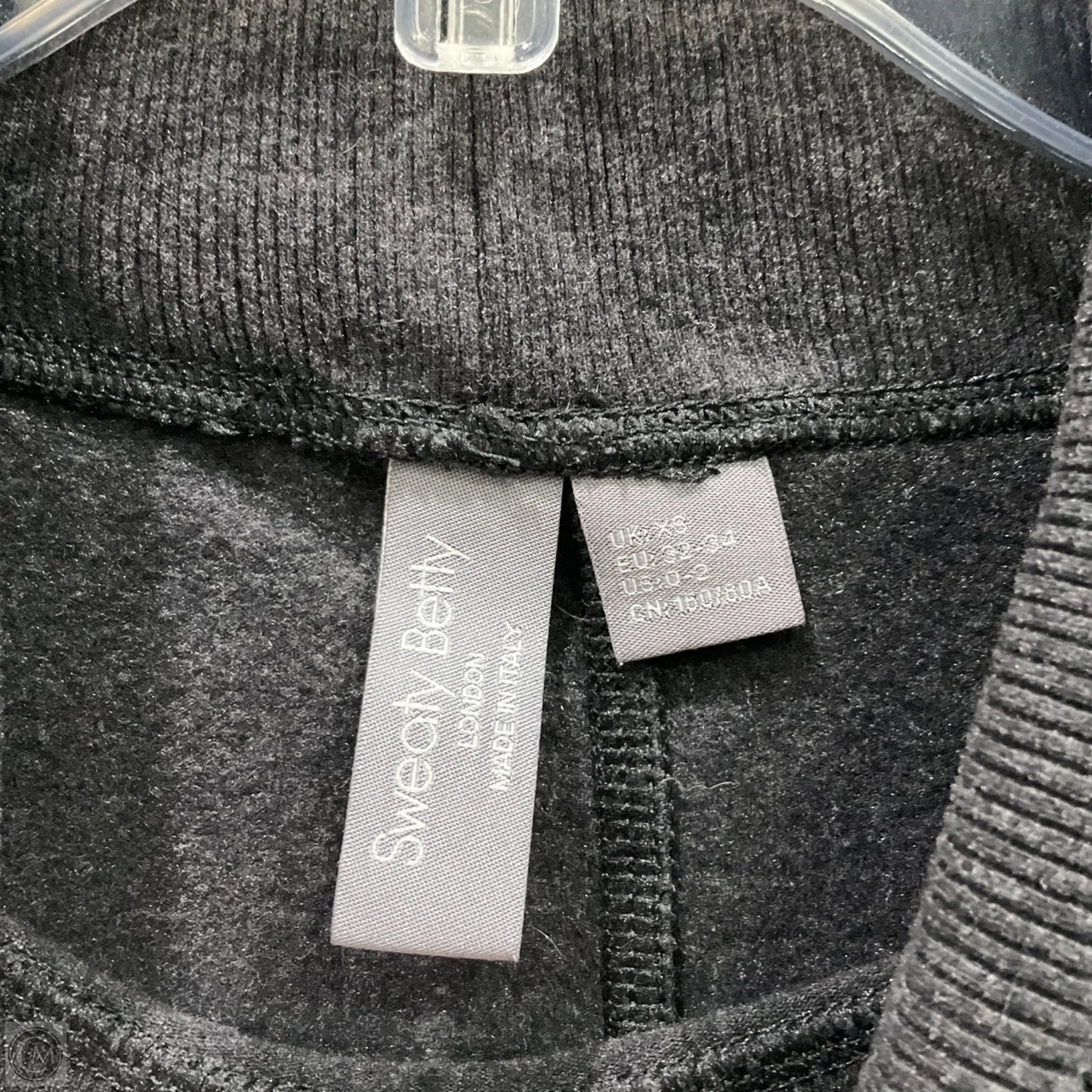 Sweatshirt Collar By Sweaty Betty In Black, Size: Xs