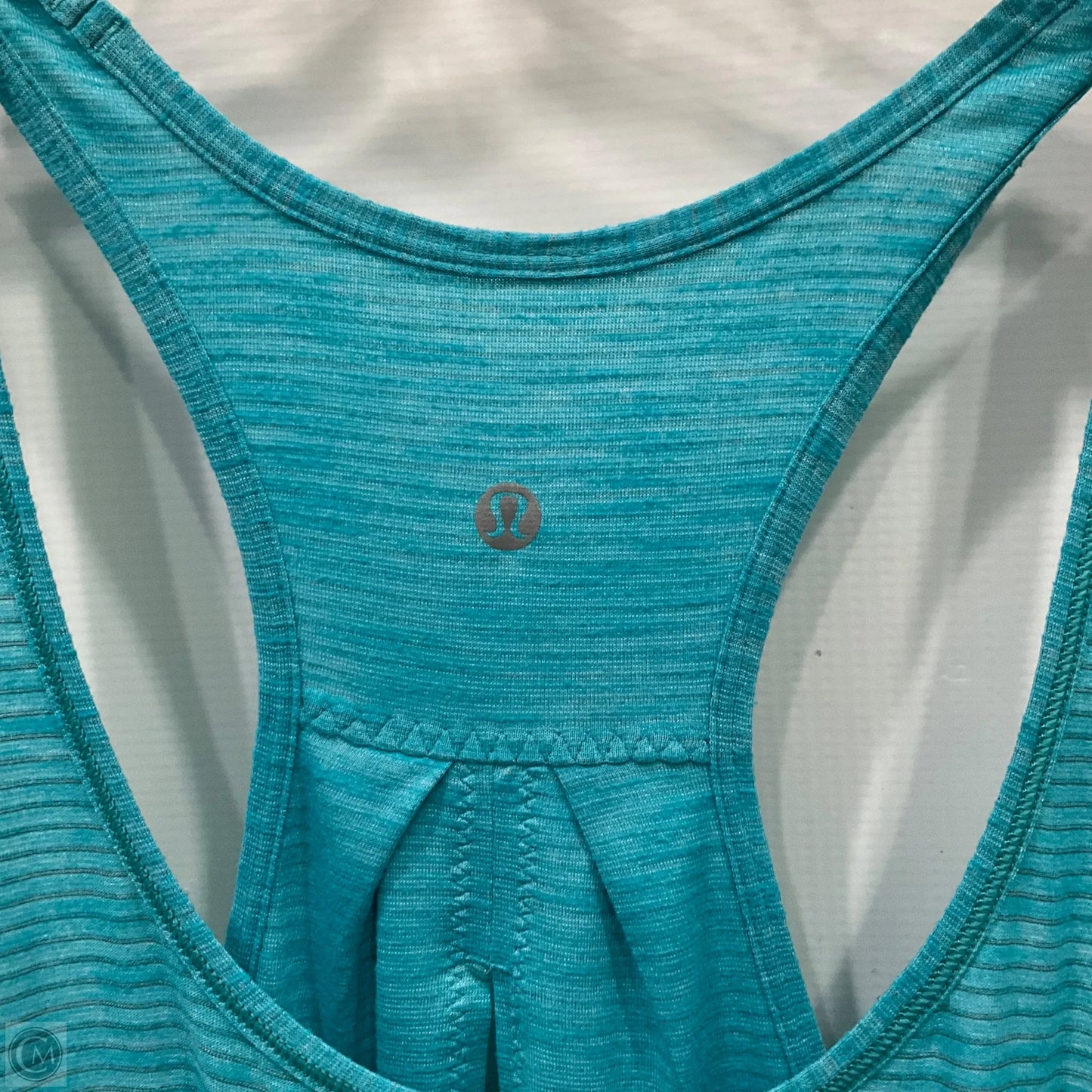 Athletic Tank Top By Lululemon In Teal, Size: 8