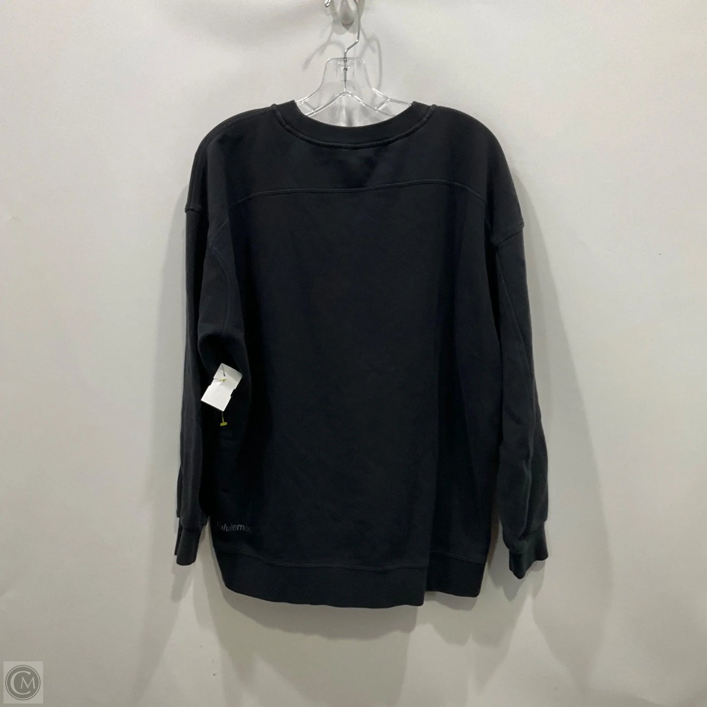 Sweatshirt Crewneck By Lululemon In Black, Size: 10