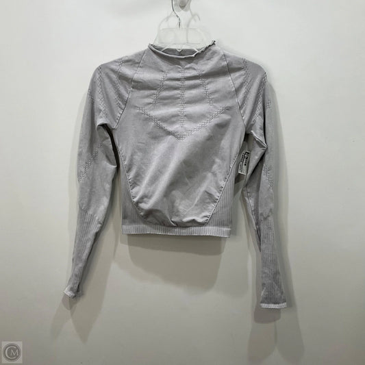 Athletic Top Long Sleeve Crewneck By Free People In Purple, Size: S