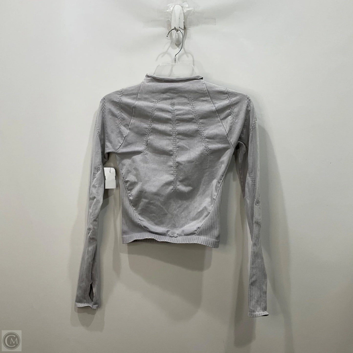 Athletic Top Long Sleeve Crewneck By Free People In Purple, Size: S
