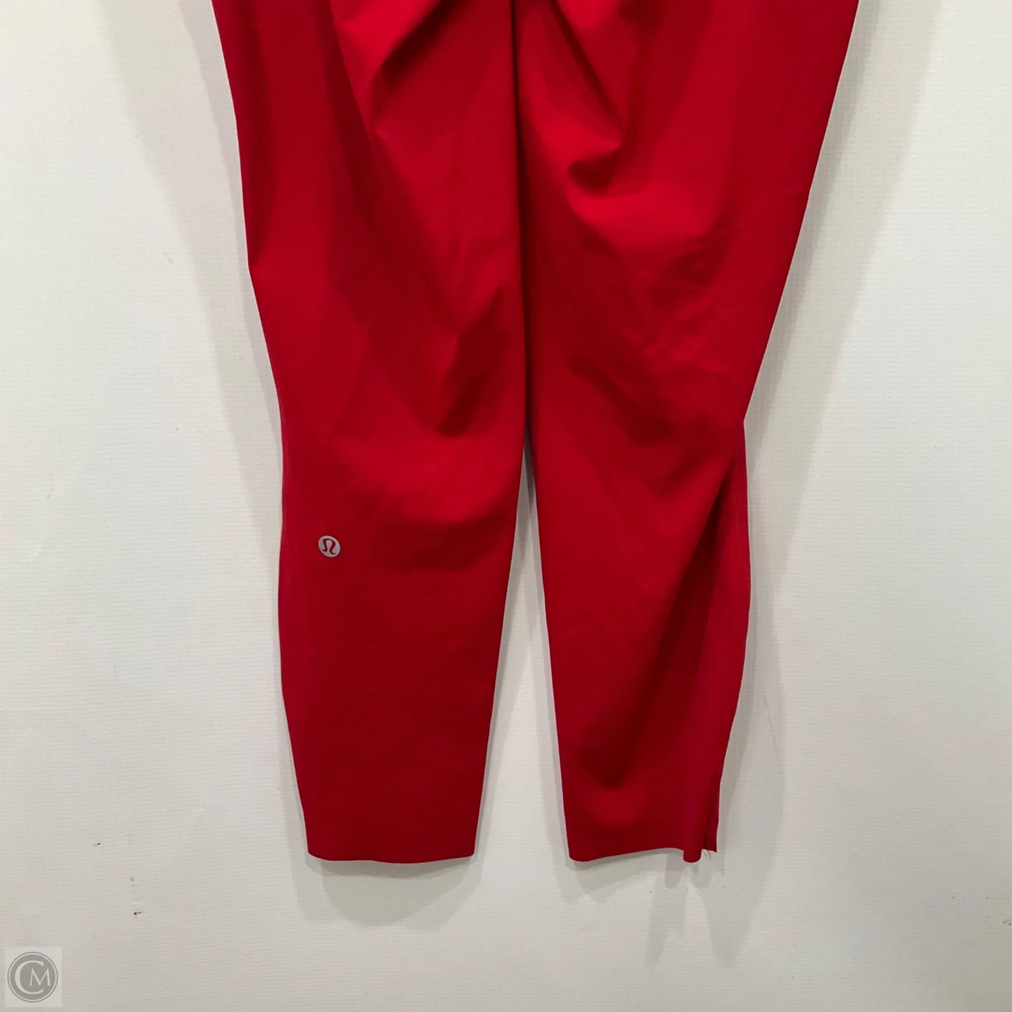 Athletic Leggings By Lululemon In Red, Size: 8