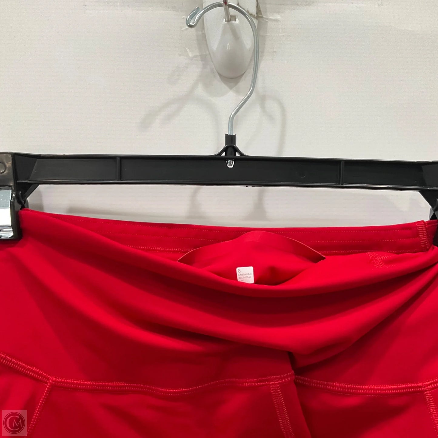 Athletic Leggings By Lululemon In Red, Size: 8