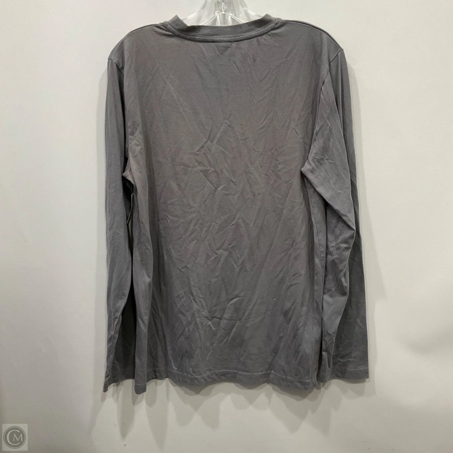 Top Long Sleeve By Clothes Mentor In Grey, Size: M