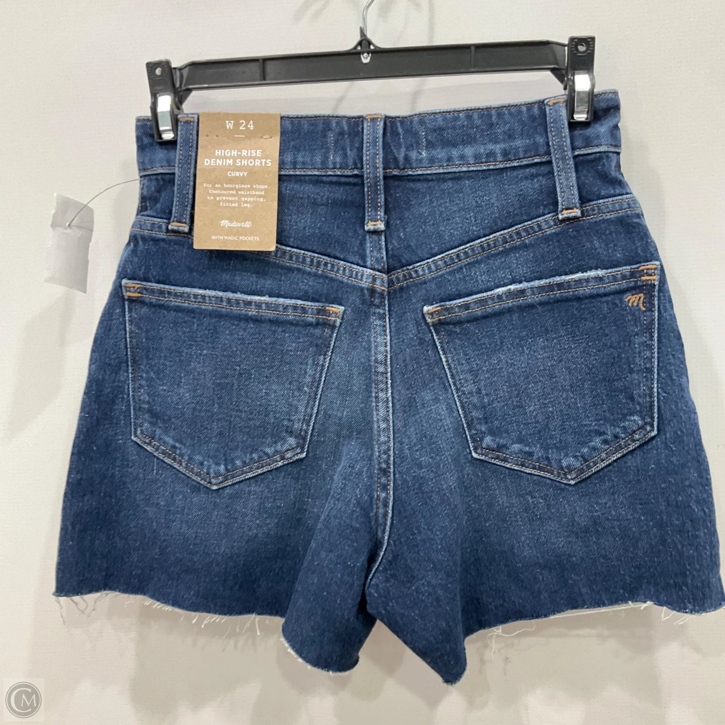 Shorts By Madewell In Blue Denim, Size: 0