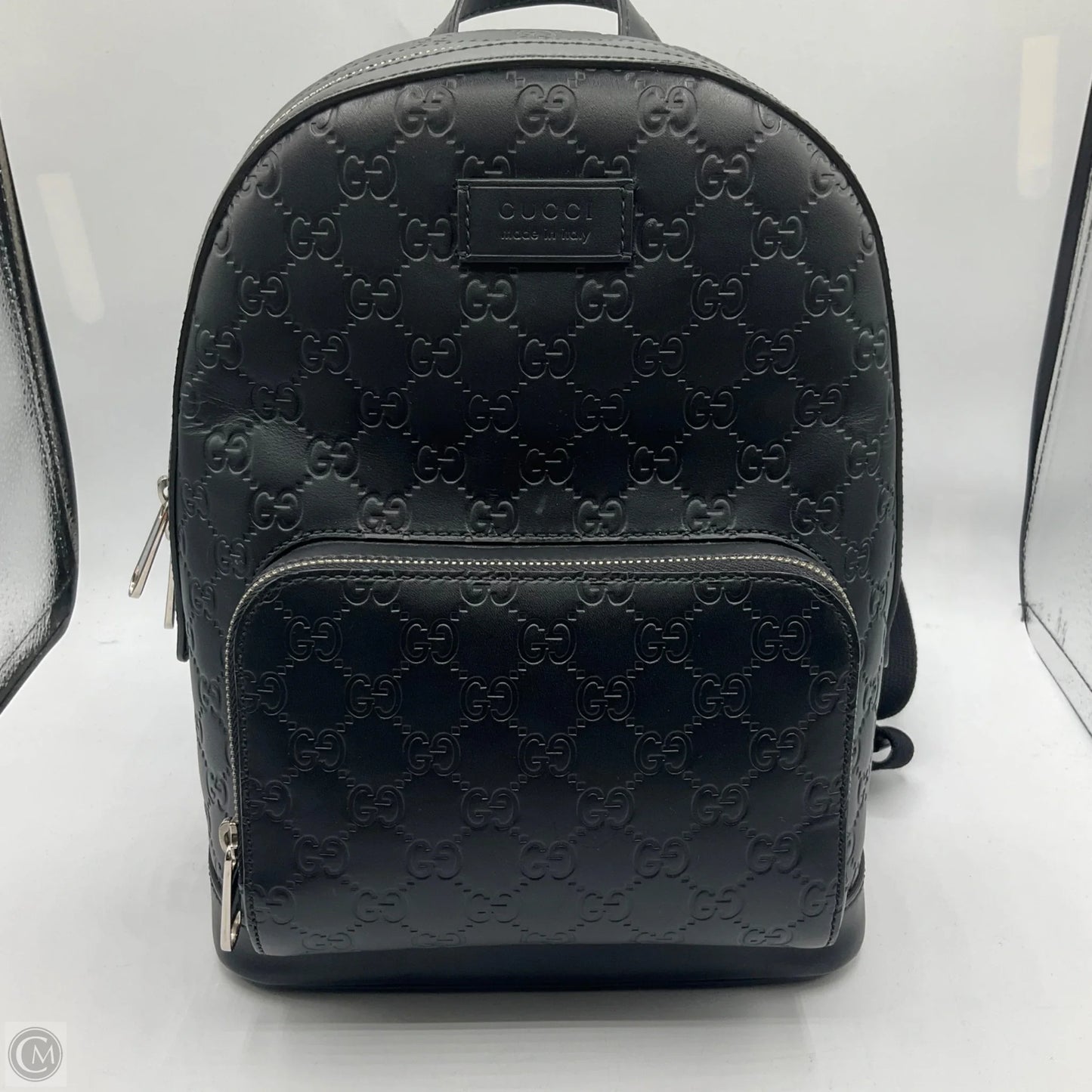 Backpack Luxury Designer By Gucci, Size: Small