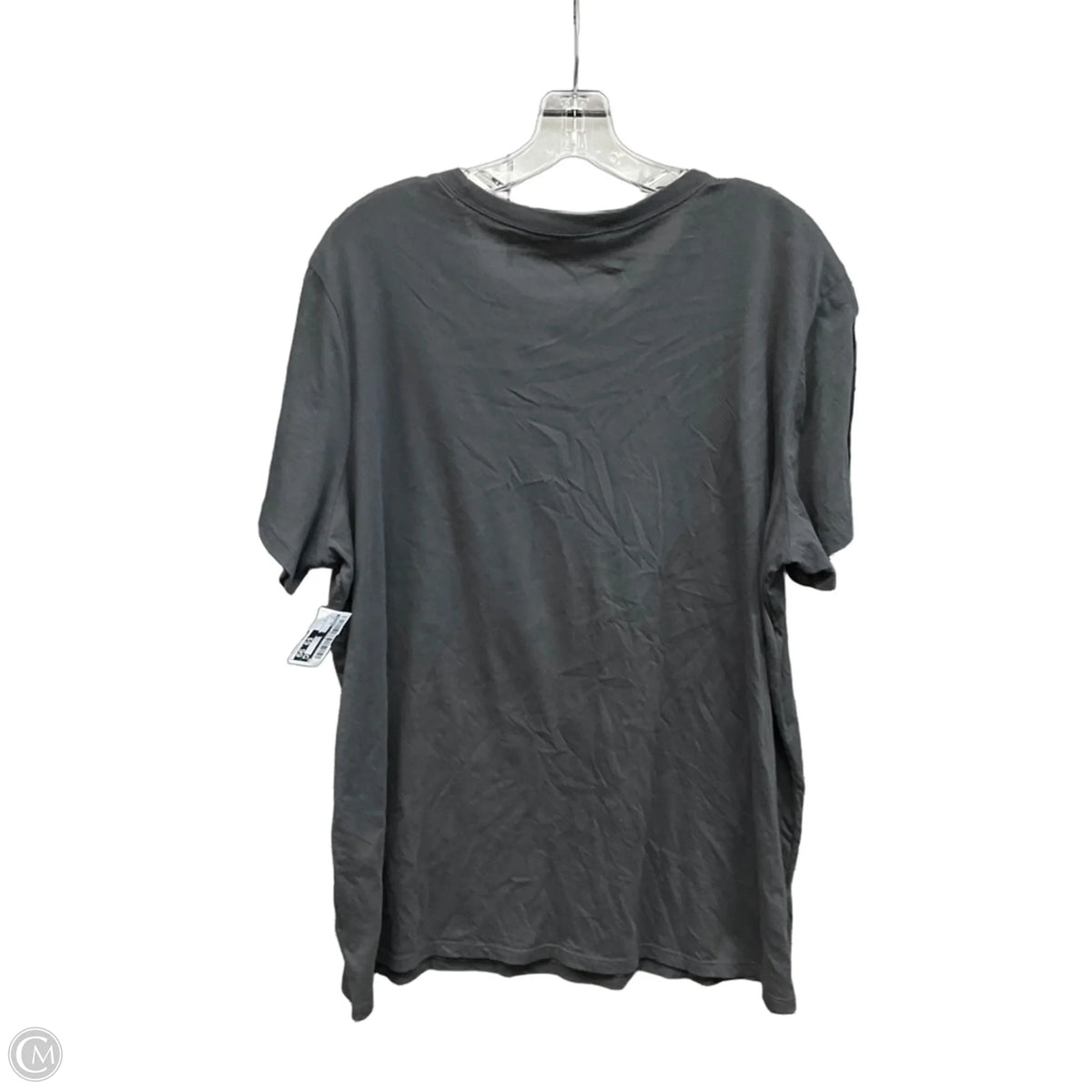 Top Short Sleeve By Disney In Grey, Size: 2