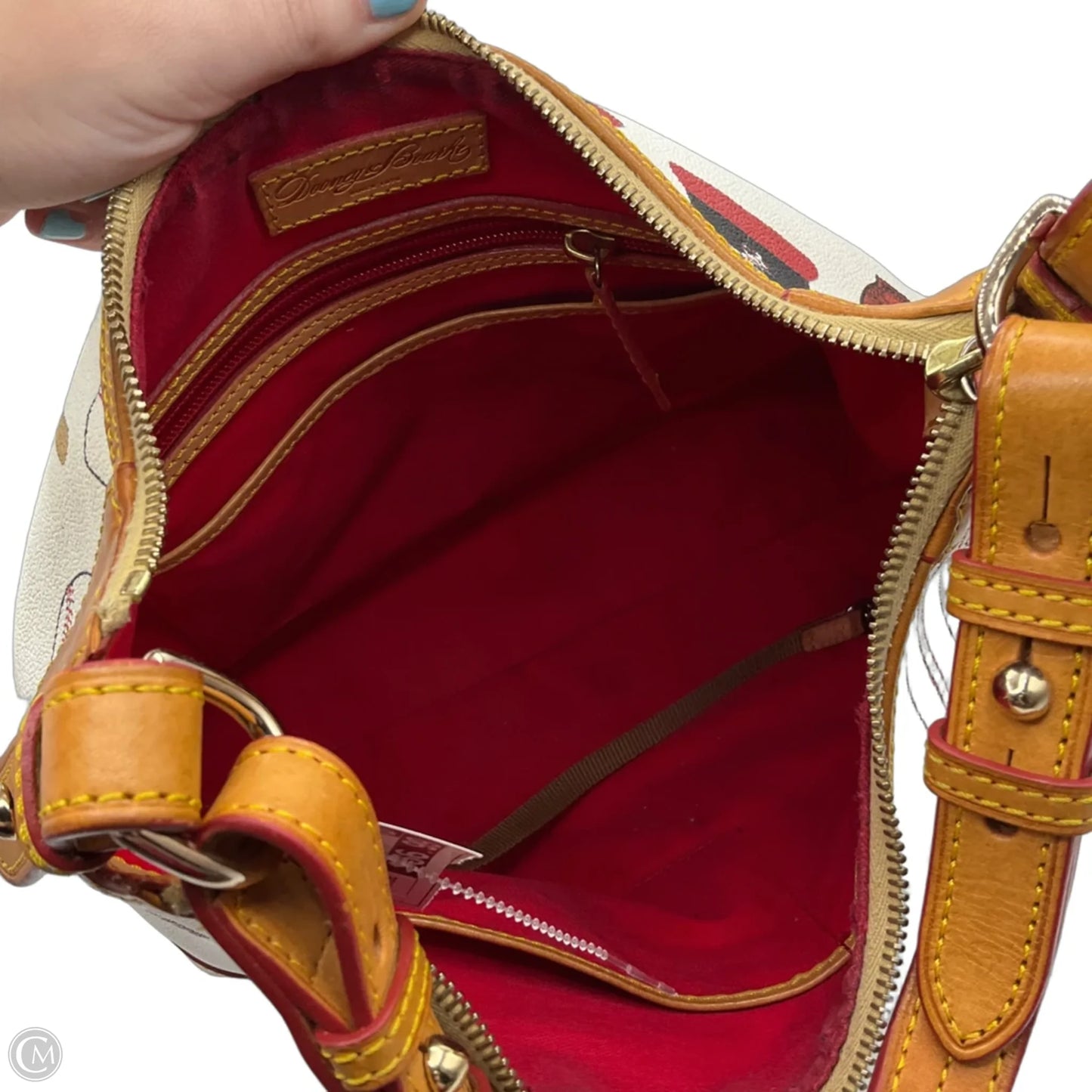 Handbag Designer By Dooney And Bourke, Size: Large