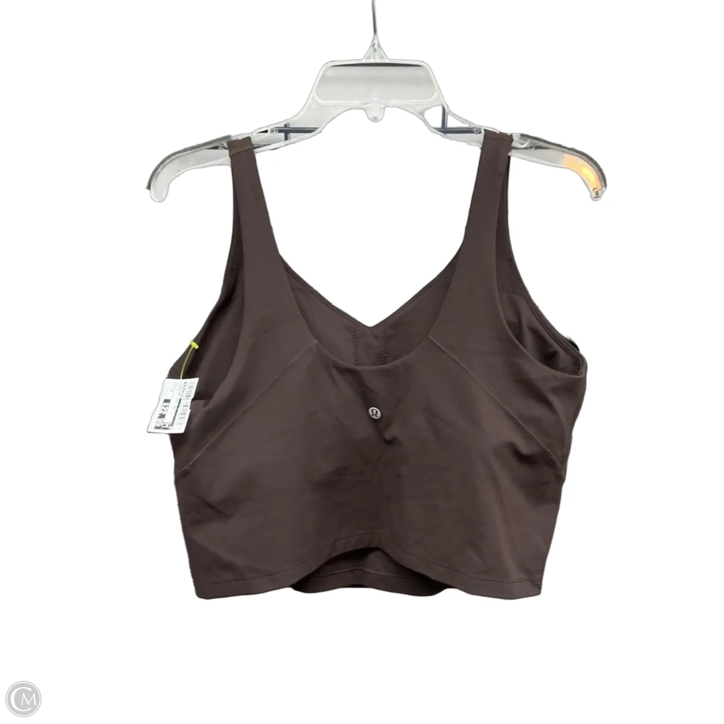 Athletic Tank Top By Lululemon In Brown, Size: 16