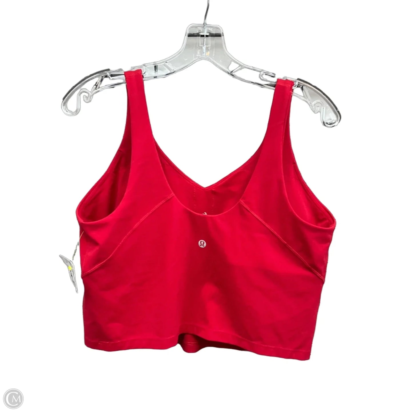 Athletic Tank Top By Lululemon In Red, Size: 16