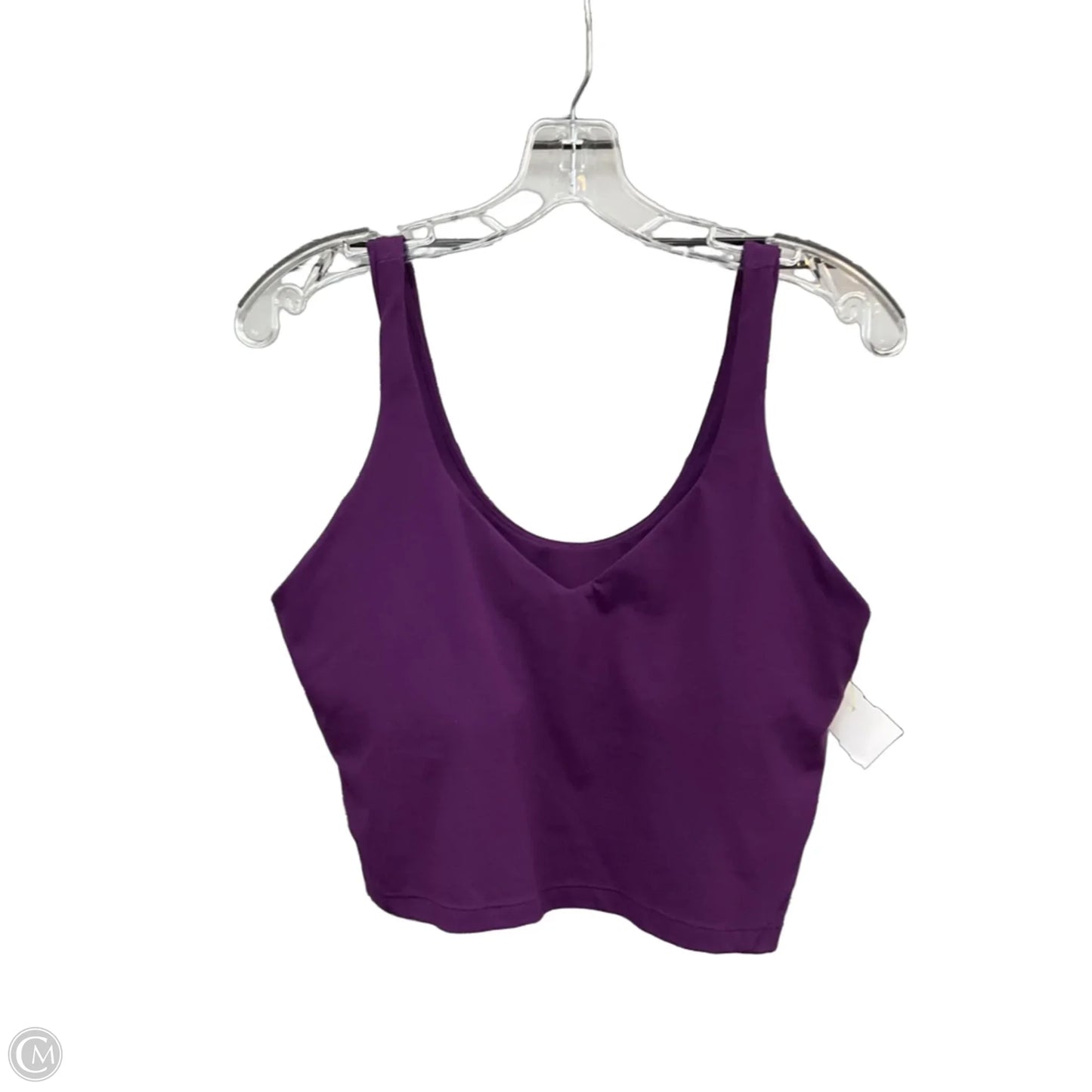 Athletic Tank Top By Lululemon In Purple, Size: 14