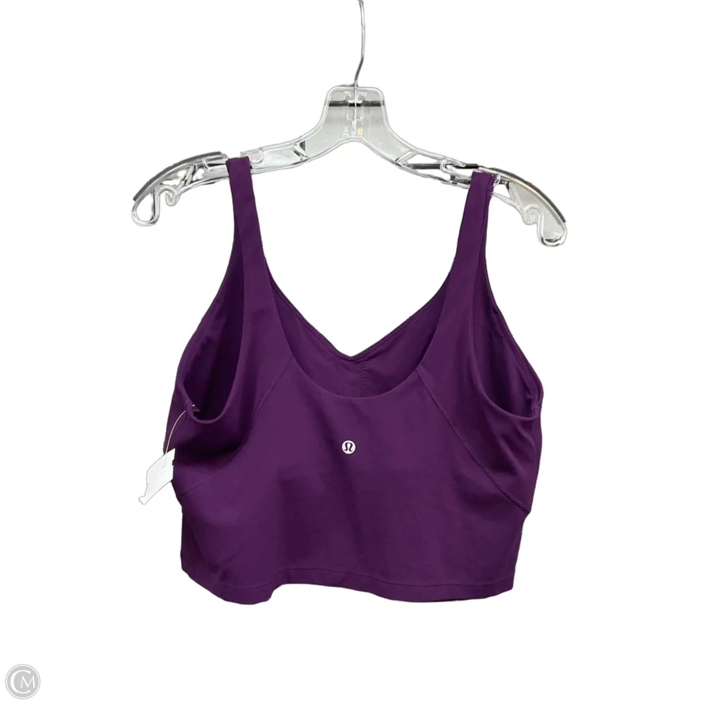 Athletic Tank Top By Lululemon In Purple, Size: 14