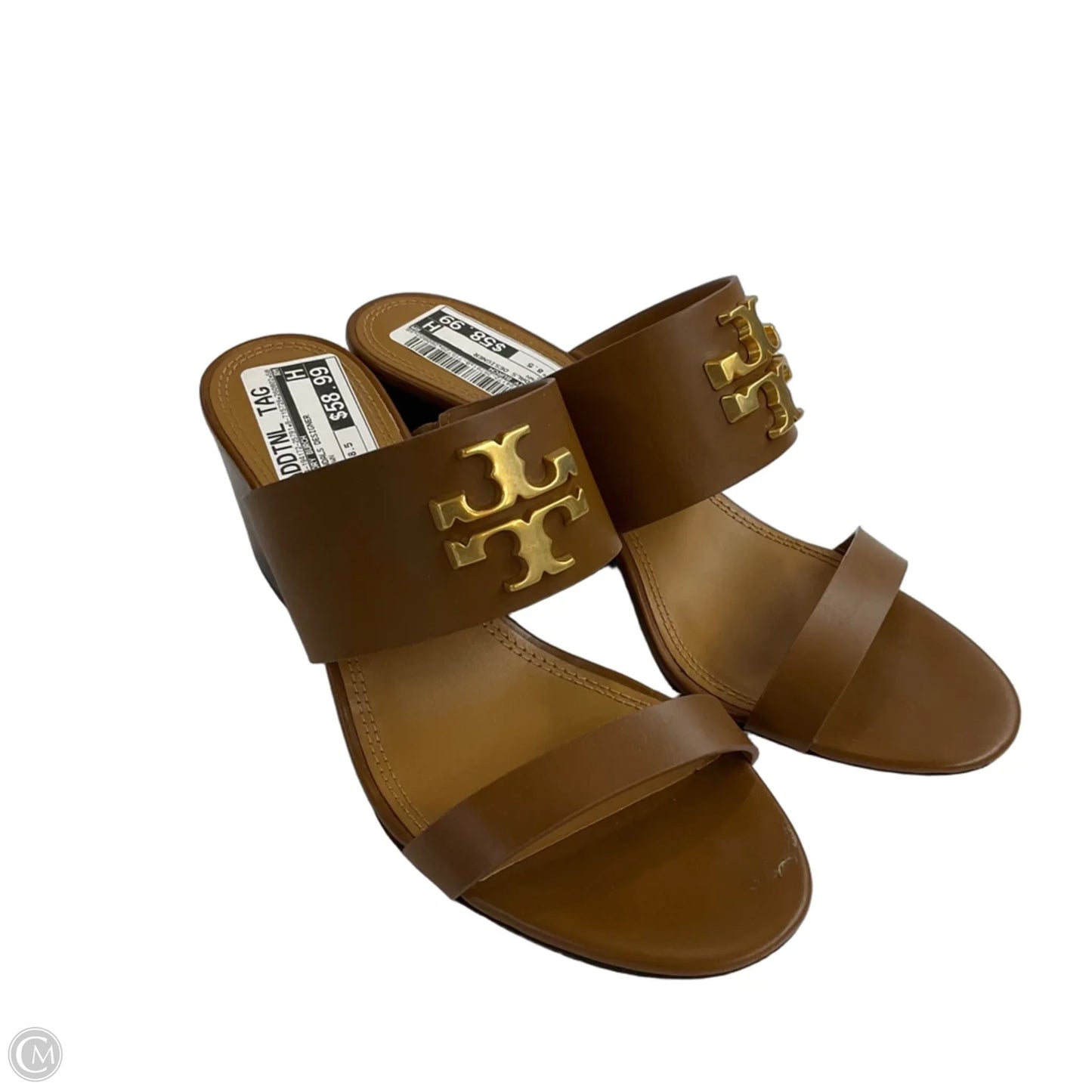Sandals Designer By Tory Burch In Brown, Size: 8.5