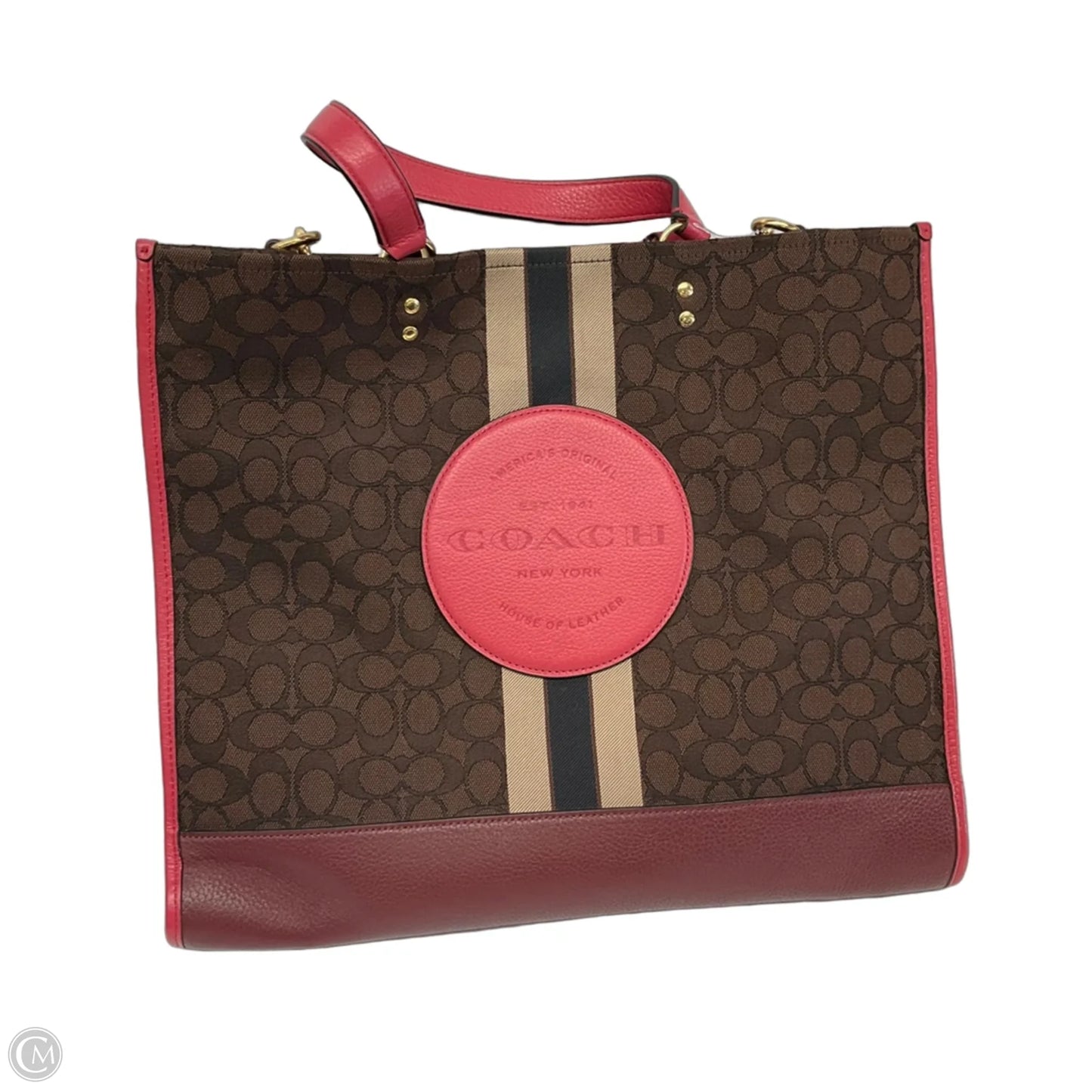 Handbag Designer By Coach, Size: Large