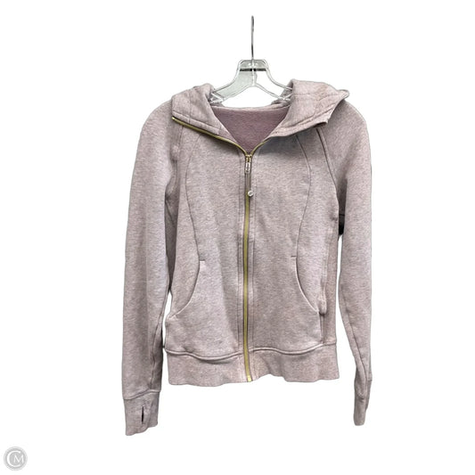 Jacket Fleece By Lululemon In Purple, Size: 6