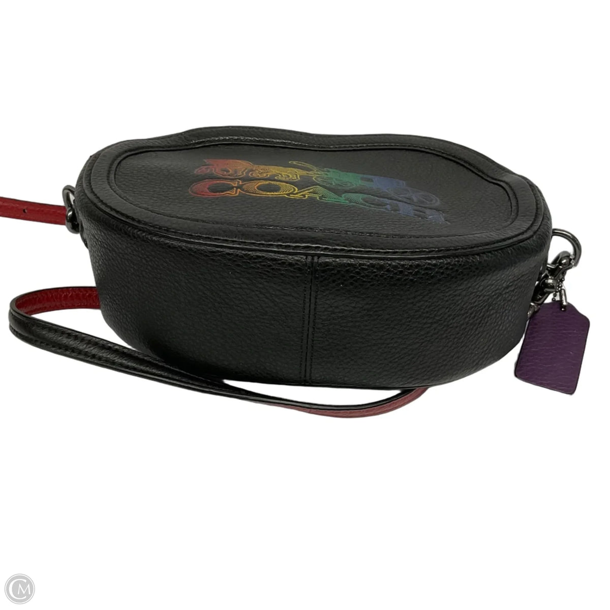 Crossbody Designer By Coach, Size: Small