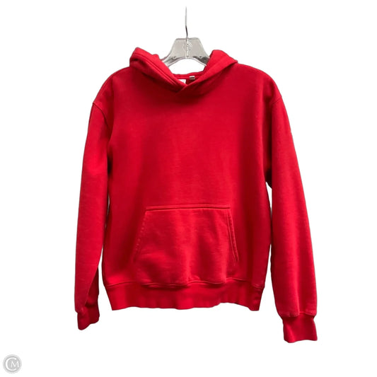 Sweatshirt Hoodie By Aritzia In Red, Size: S