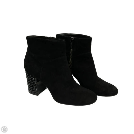 Boots Ankle Heels By Michael By Michael Kors In Black, Size: 8