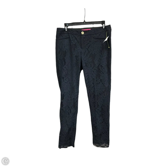 Pants Designer By Lilly Pulitzer In Black, Size: 4