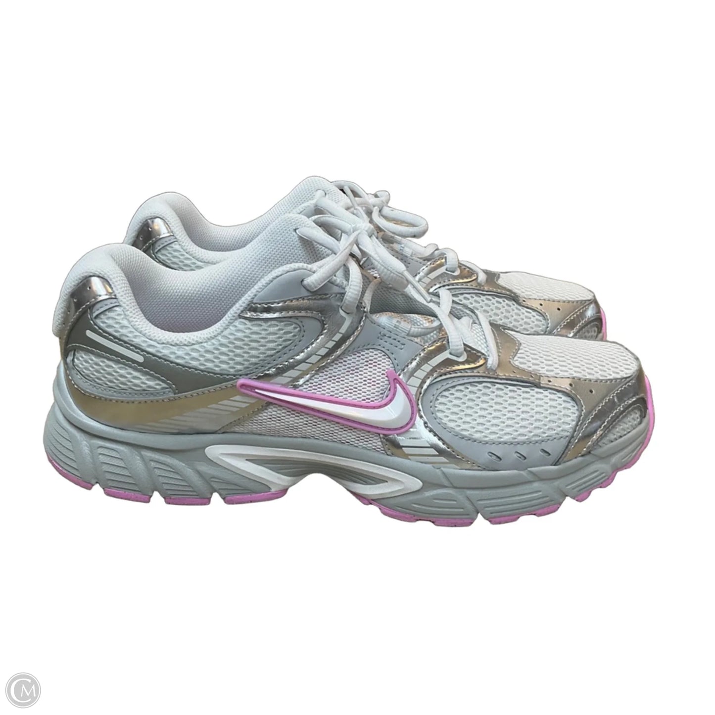Shoes Sneakers By Nike In Grey, Size: 12