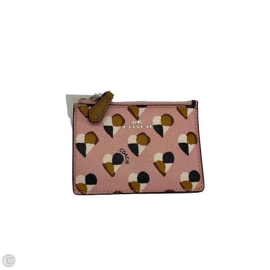 Id/card Holder Designer By Coach, Size: Small
