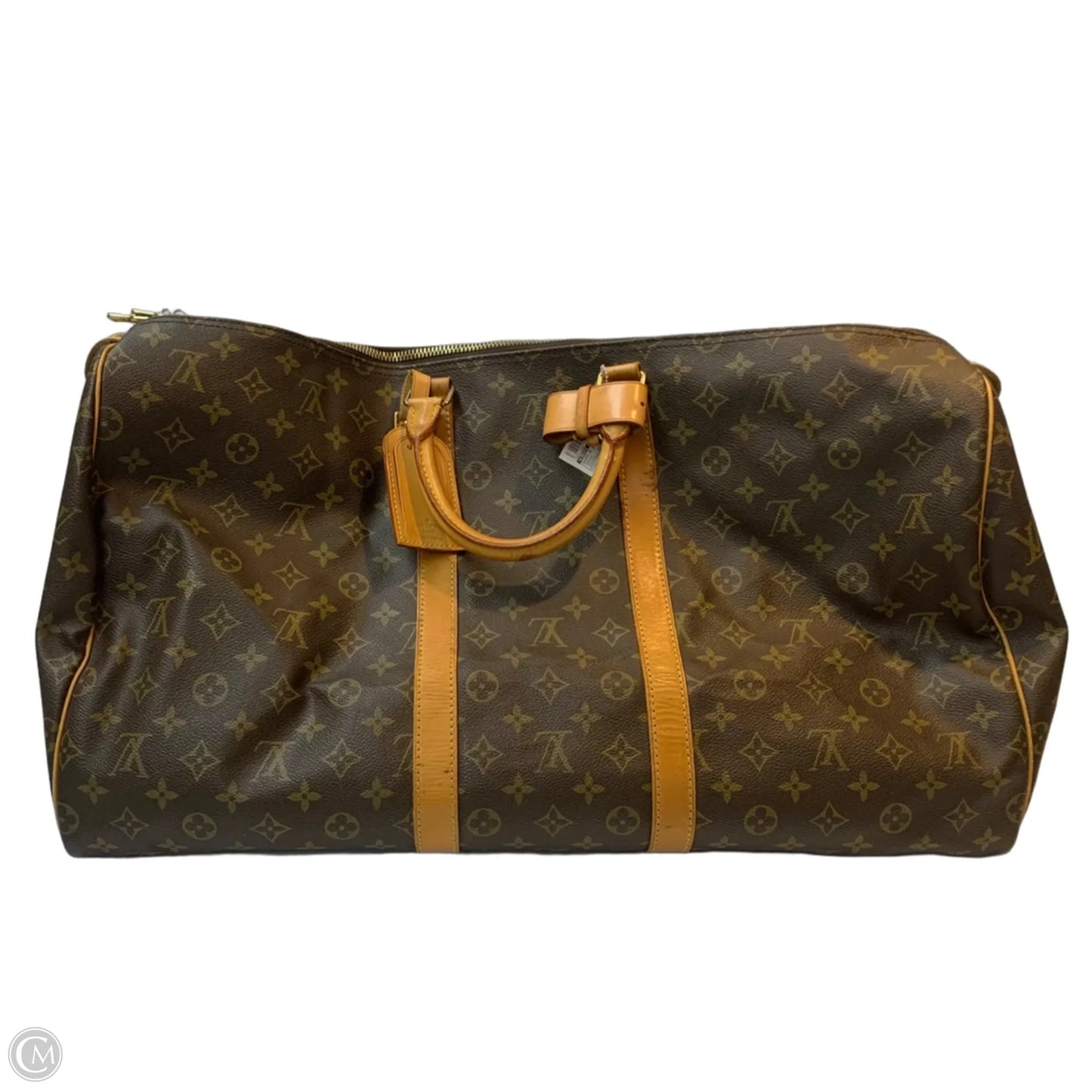 Keepall 55 Luxury Designer By Louis Vuitton, Size: Large