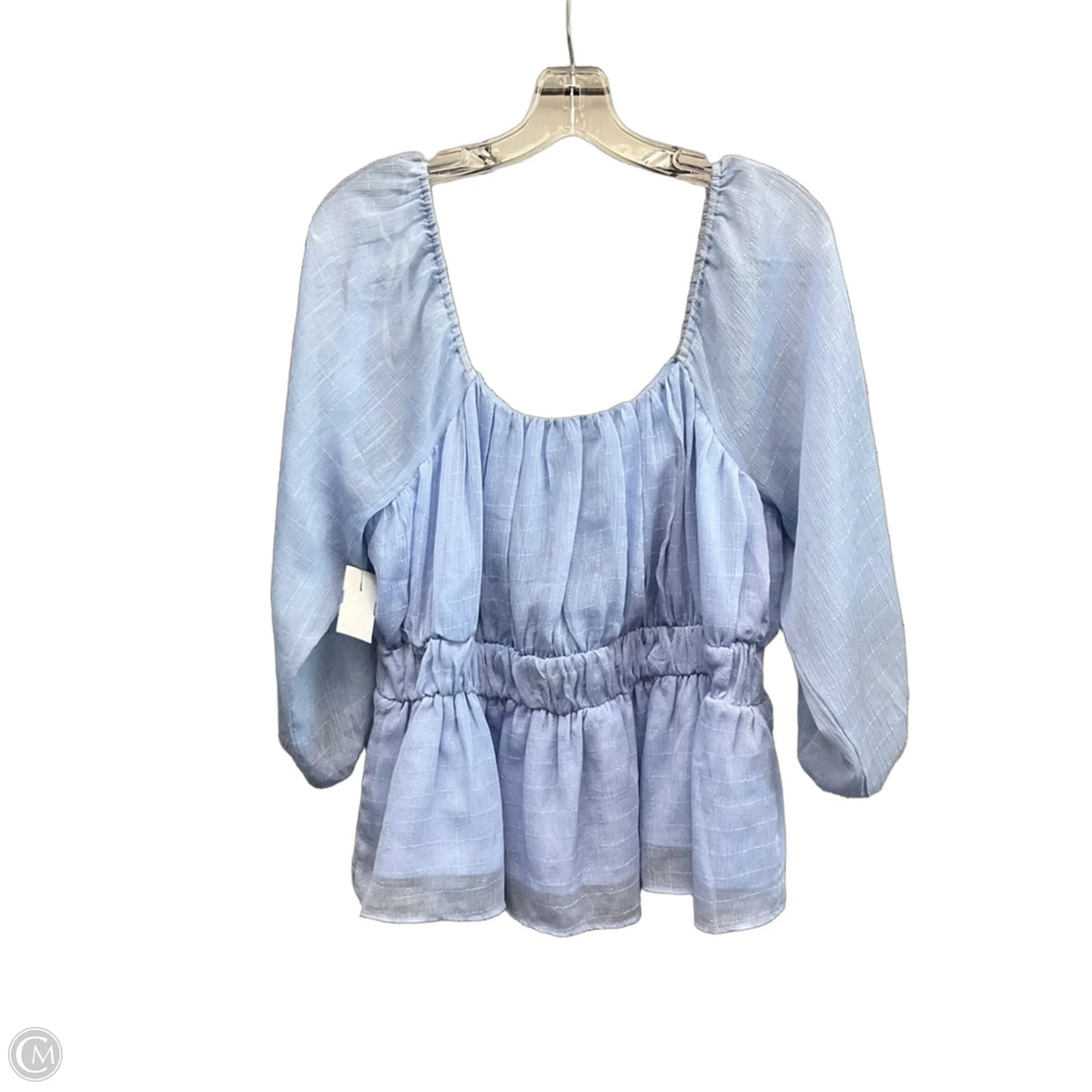 Top Long Sleeve By Arula In Blue, Size: Xl