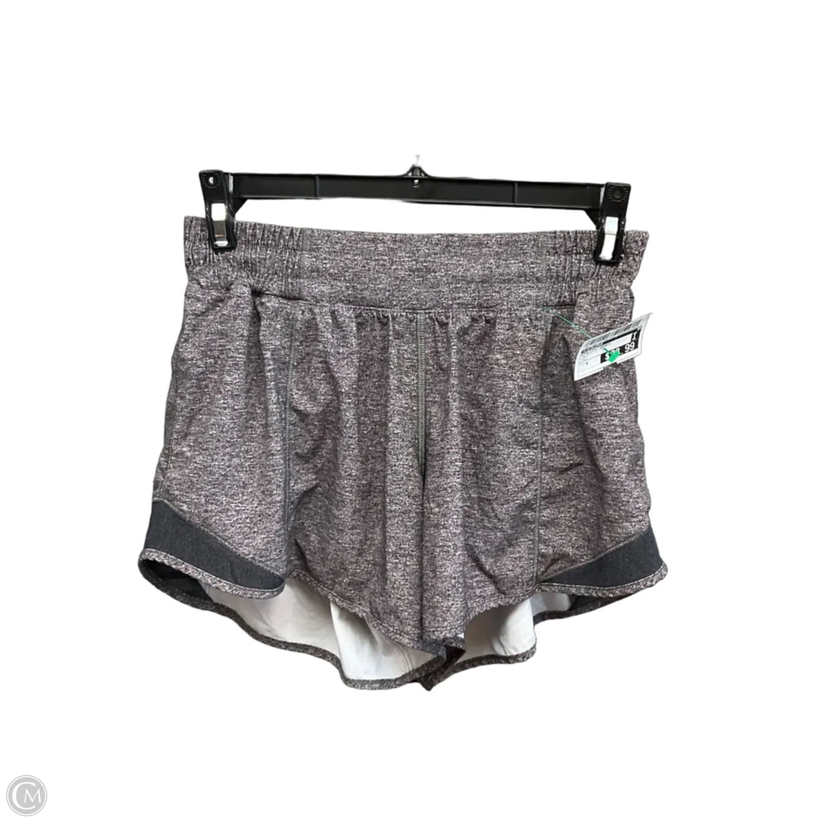 Athletic Shorts By Lululemon In Grey, Size: 6