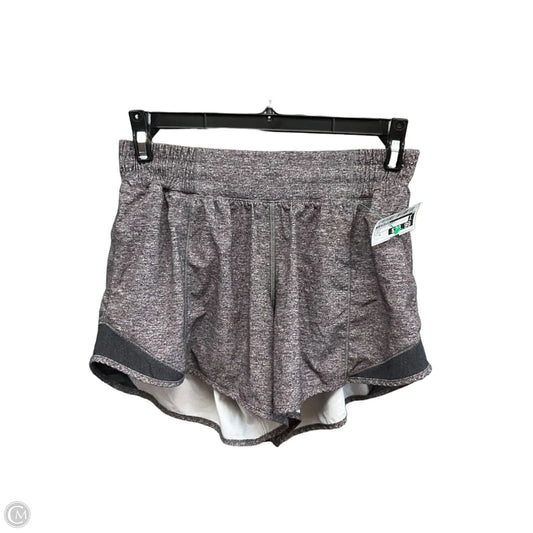 Athletic Shorts By Lululemon In Grey, Size: 6