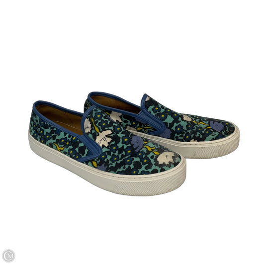 Shoes Designer By Coach In Blue, Size: 11